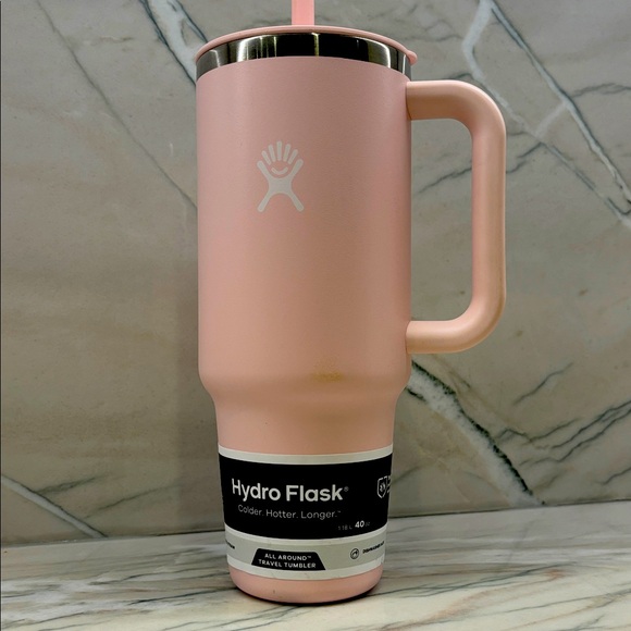 40 oz Travel Tumbler Hydro Flask trillium- brand new! - Picture 1 of 5